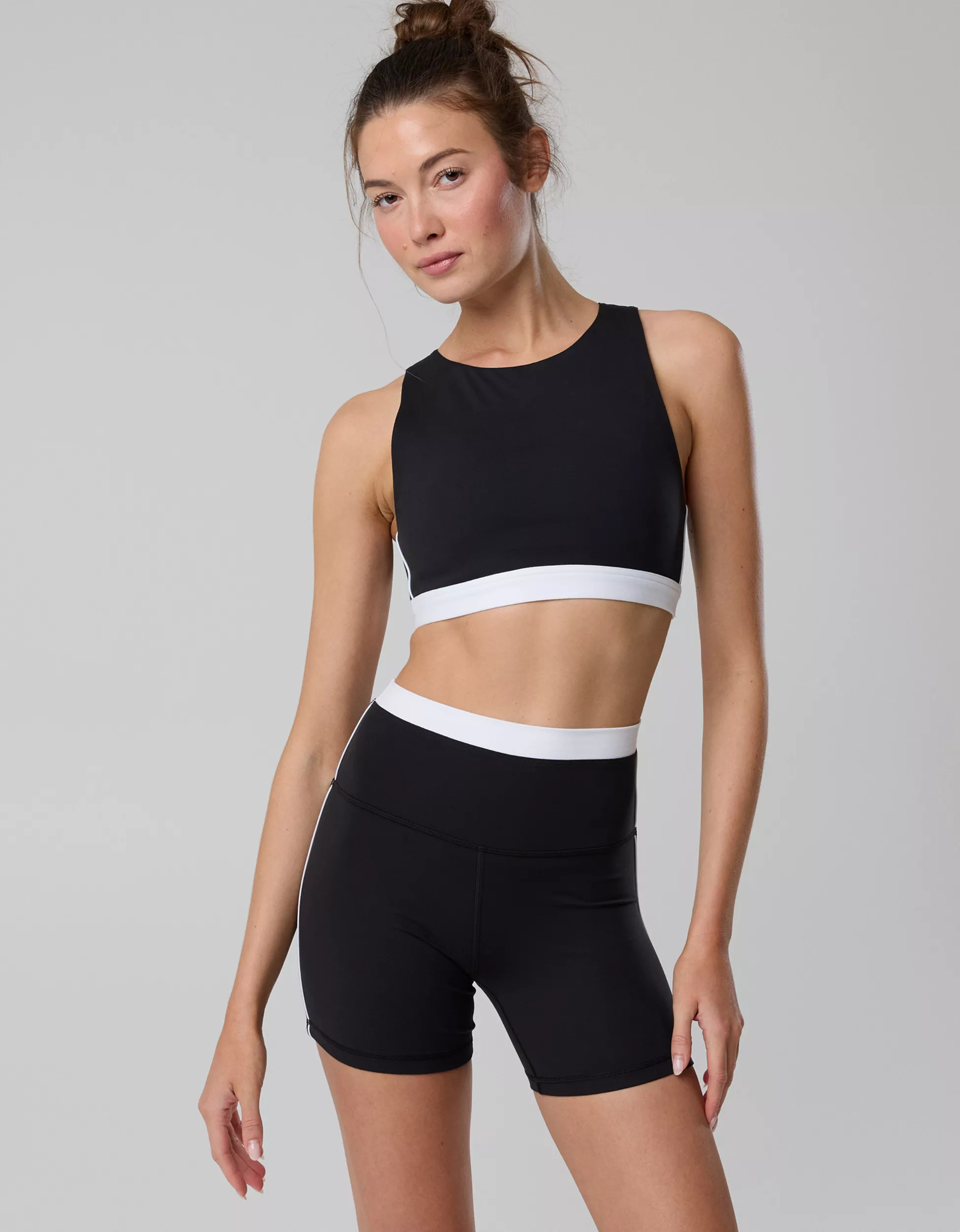 OFFLINE By Aerie The Hugger High Neck Sports Bra | Aerie
