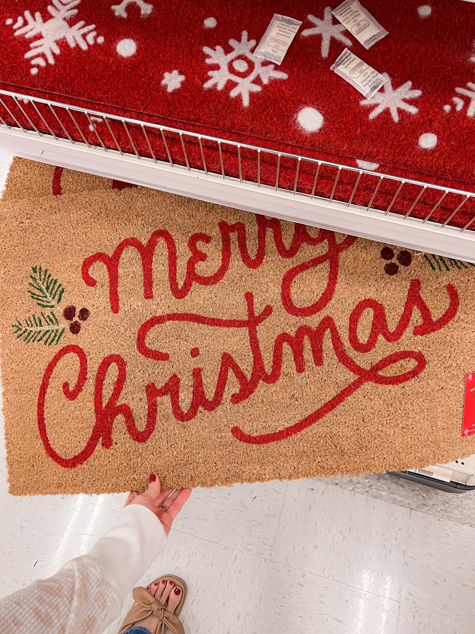 Holiday Doormats at Target. 

#LTKhome #LTKSeasonal #LTKHoliday