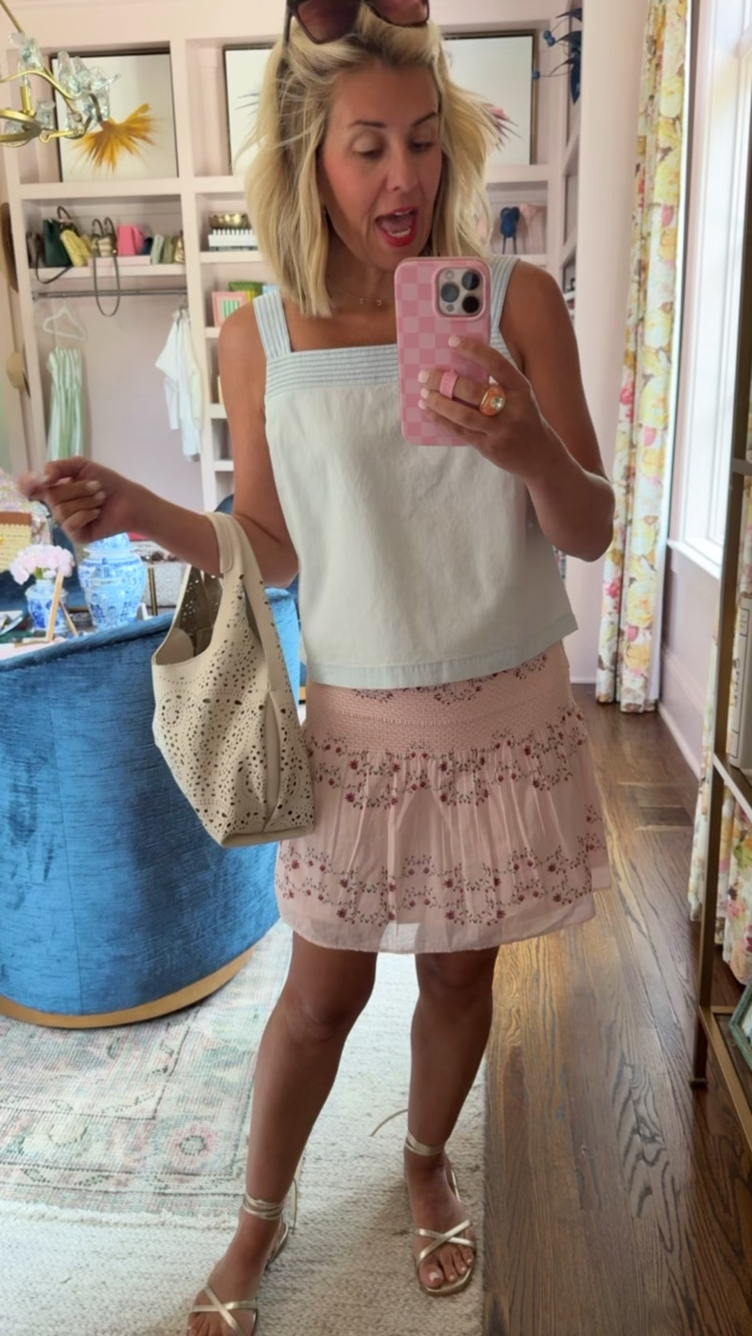 Xs top
S skirt
8 shoes

Ordering the shell necklace!

#LTKdayinmylife #LTKgrwm #LTKootd