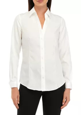 Women's Easy Care Button Front Shirt | Belk