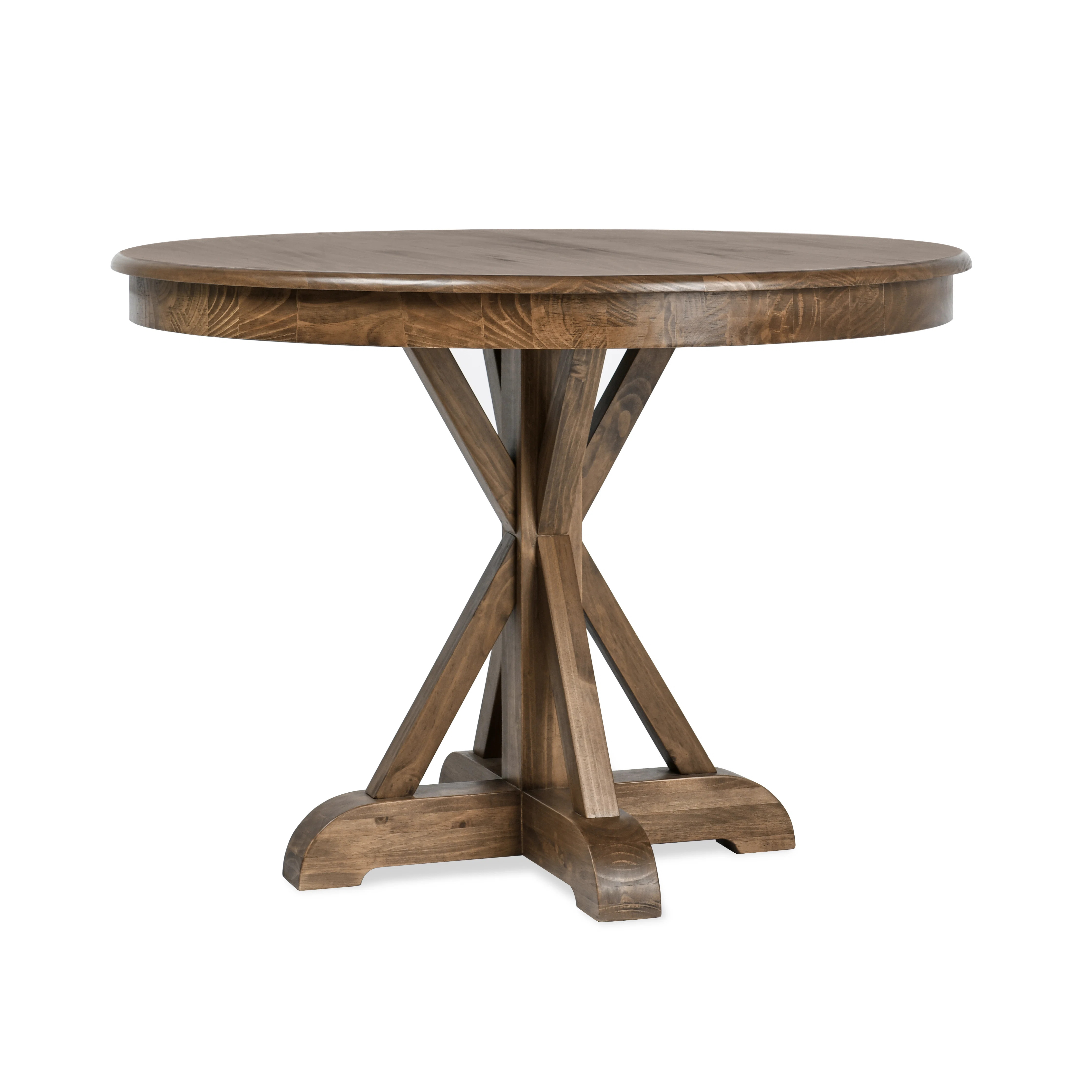 Classic Home Maxwell Round 42'' Solid Wood Dining Table & Reviews | Wayfair | Wayfair North America