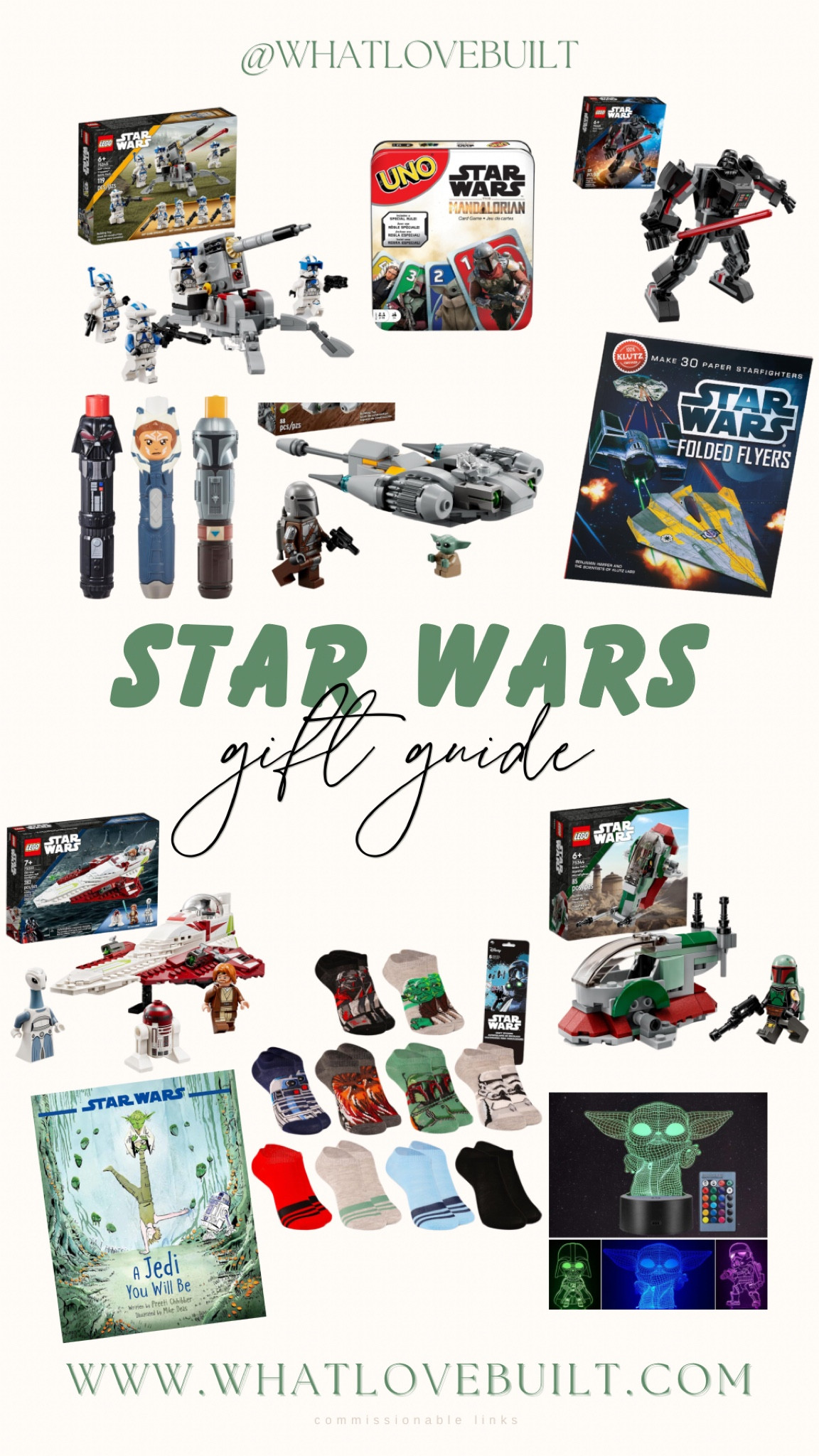 Star Wars Gift Guide 💫

#starwars #giftguide #christmas #toys #lego #socks #holiday #gift #book 

#LTKGiftGuide #LTKHoliday #LTKKids