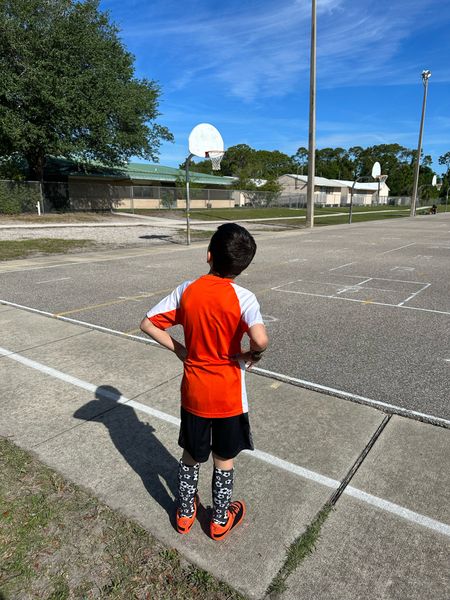 Soccer season is back for another 8 weeks! First day back and he was excited to wear his crazy soccer socks!

Shoes are cleats by Vizari! These have been durable as it is his second season wearing these soccer cleats. 

Soccer | Soccer Kids | Soccer Mom | Soccer Gear | Sports | Sports Mom | Sports Kids | Soccer Saturday 

#LTKActive #LTKGiftGuide #LTKkids