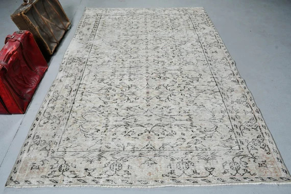 Vintage Rug Turkish Rug Large Carpet Antique Rug 69x103 | Etsy | Etsy (US)