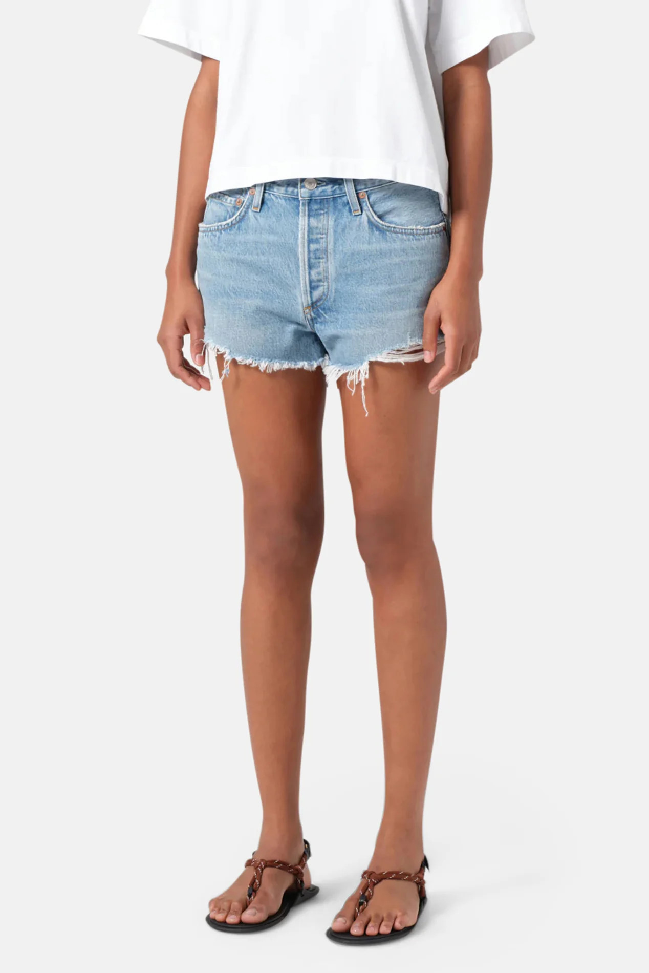 Parker Short In Animate | Blue & Cream