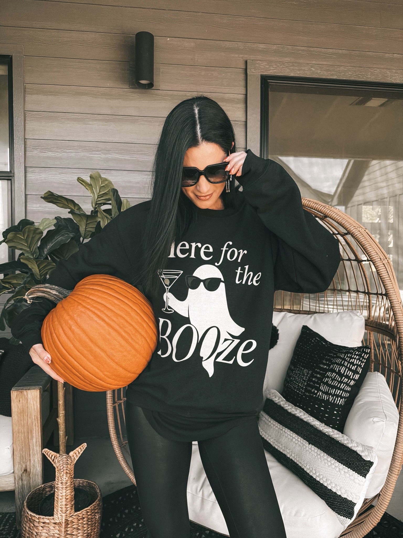 Resharing my Halloween and Fall sweatshirts from last year. They’re all still in stock! I wear a size medium.

Use code DTKXSPANX for 15% off of my faux leather leggings!

#LTKSeasonal #LTKSaleAlert