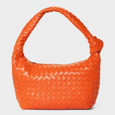 Woven Slouchy Shoulder Handbag - A New Day™ | Target