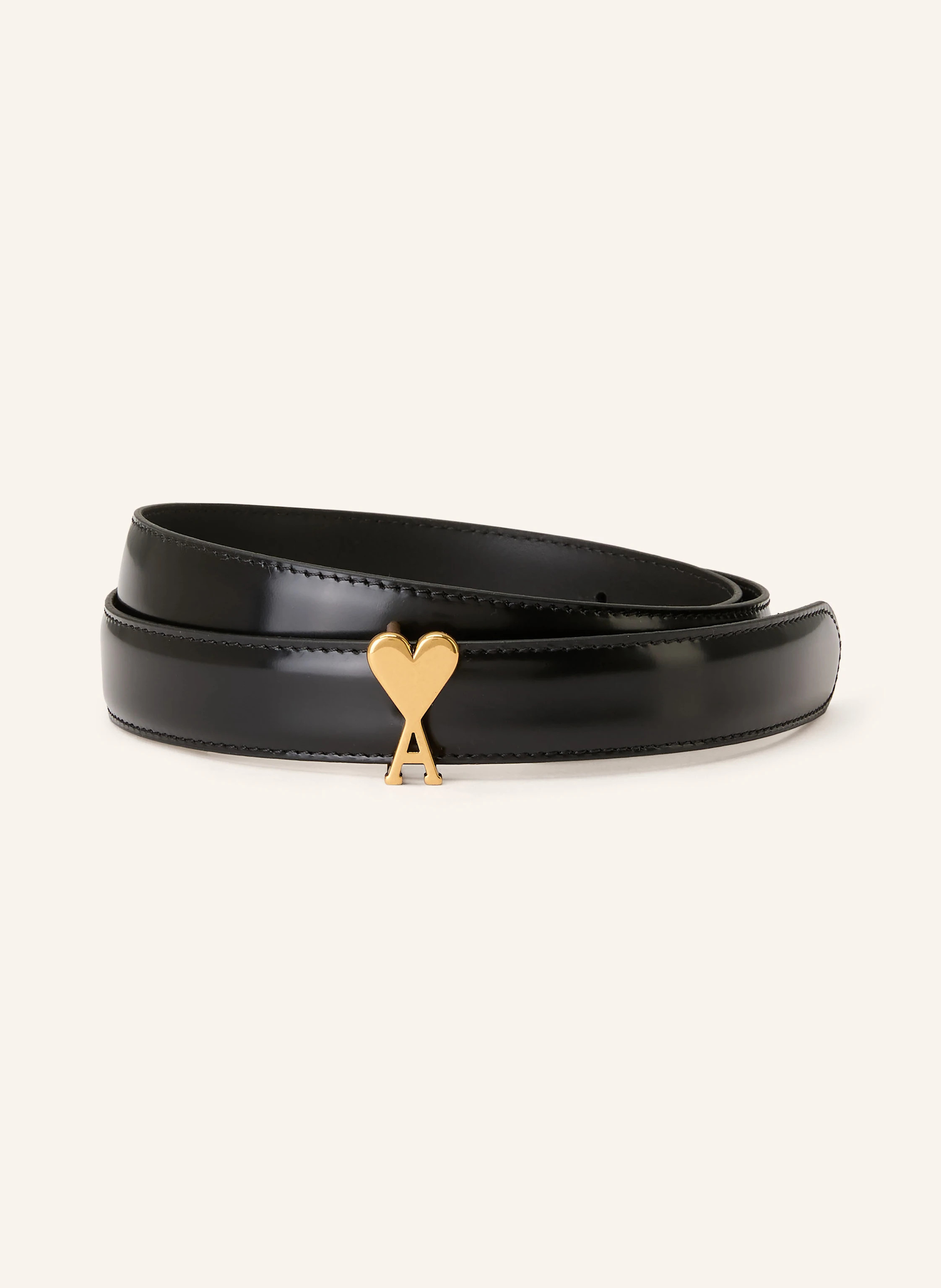 AMI PARIS Ledergürtel in schwarz | Breuninger (DACH)