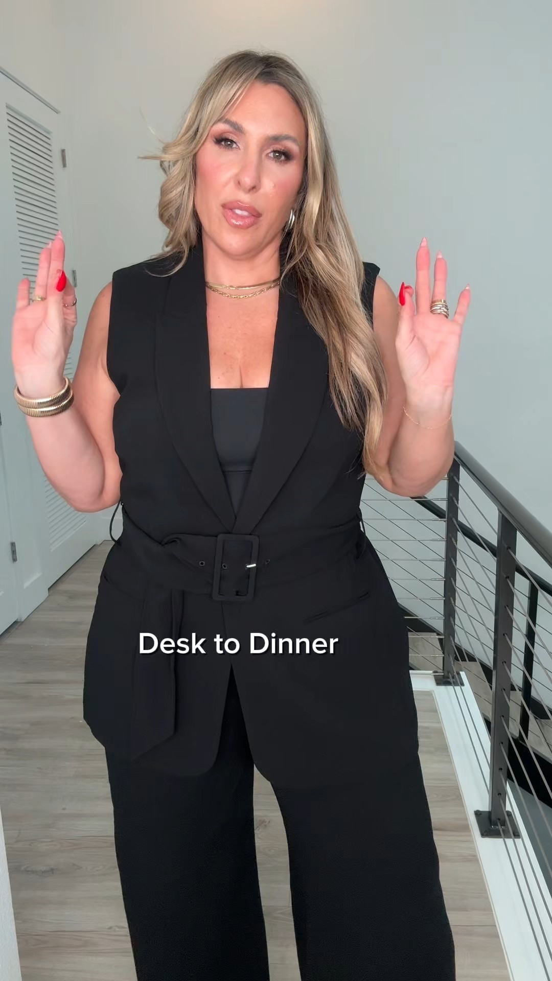 Midsize Desk to Dinner Look

vest size XL ( needed a L) 
pants 14R (stretchy waist $ I always size up in trousers. The reg length fit good with 2 inch heels) 

Jeans 12L (amazing fit not a lot of stretch but fits curves very well has give) #DressToExpress #ExpressPartner


#LTKStyleTip #LTKMidsize #LTKSaleAlert