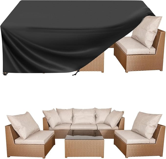 BALEINE Patio Furniture Covers, Outdoor Furniture Covers Waterproof, Heavy Duty Oxford Patio Tabl... | Amazon (US)