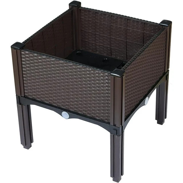 LABLT Elevated Planter Box Raised Garden Bed Kit Vegetable Herb Flower Patio Grow Yard | Walmart (US)