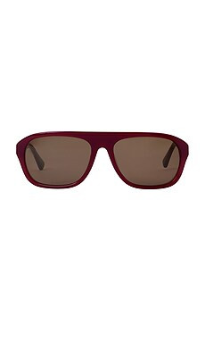 Heaven Mayhem Vesper Glasses in Burgundy & Brown from Revolve.com | Revolve Clothing (Global)