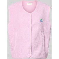 American Vintage Weste mit Rundhalsausschnitt Modell 'HOKTOWN' in Hellrosa Melange, Größe M/L | Peek & Cloppenburg* Düsseldorf DE