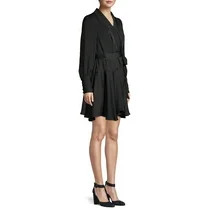 Love Sadie Women's Long Sleeve Wrap Dress | Walmart (US)