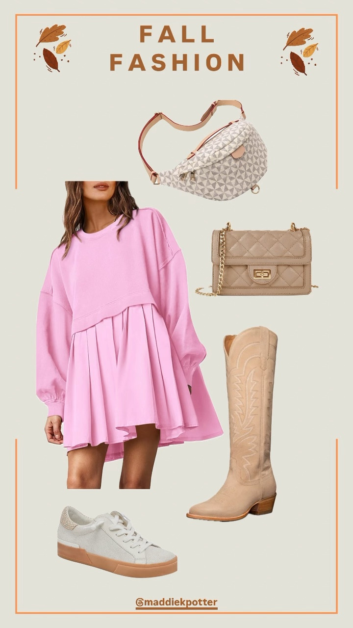 I don’t care what season it is, you will catch me wearing pink 🩷 

this dress is perfect for transitioning from summer to fall. Dress it up with boots and a crossbody or dress it down with sneakers and a bumbag 🤩 



#LTKSeasonal #LTKFindsUnder50 #LTKStyleTip