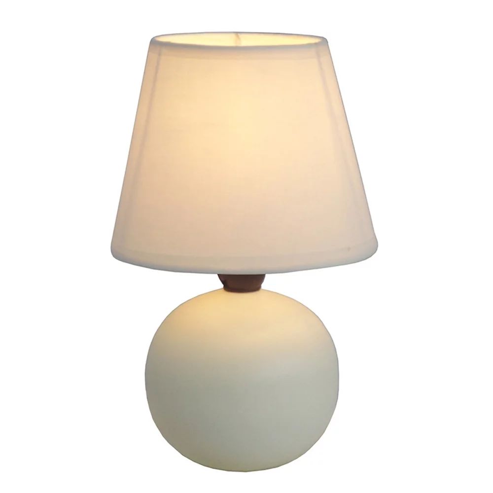 Simple Designs Ceramic  Globe Table Lamp | Walmart (US)
