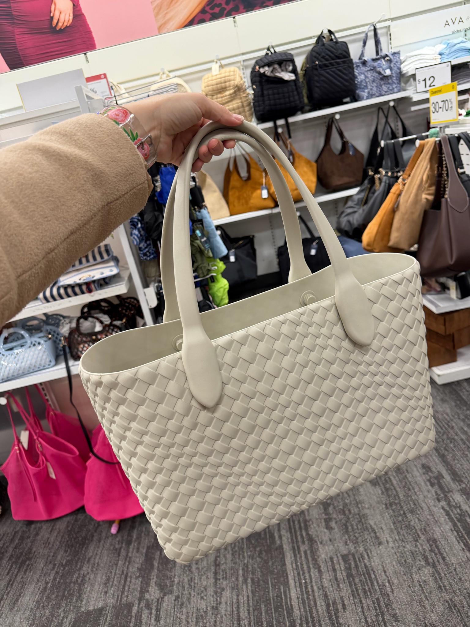 Beach bag but make it luxury looking! LOVE this tote and it's from Target! 

target find targetstyle bogg bag look alike 

 