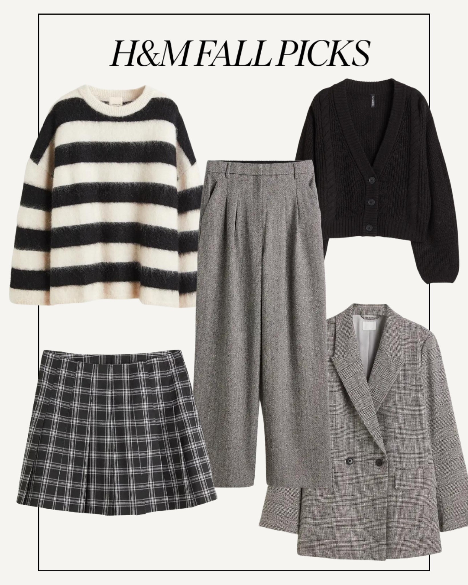 h&m's fall collection is making me swoon — i have the pants and the striped sweater which you may have seen in recent content on my ig!

#LTKunder50 #LTKunder100 #LTKSeasonal