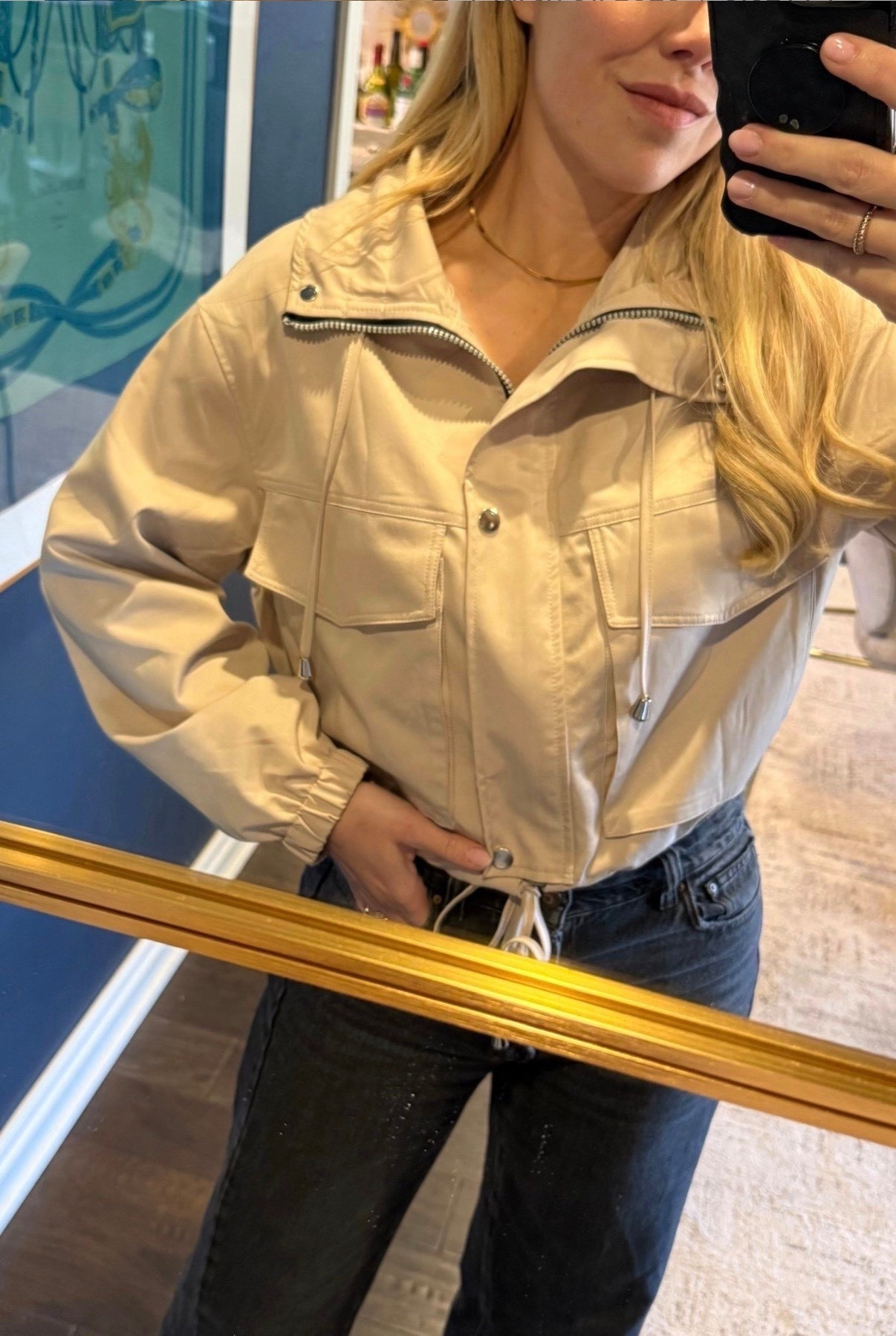 This Amazon jacket is on sale!
I wore it as a top for Nico’s soccer game 

#LTKSaleAlert #LTKdayinmylife #LTKSeasonal