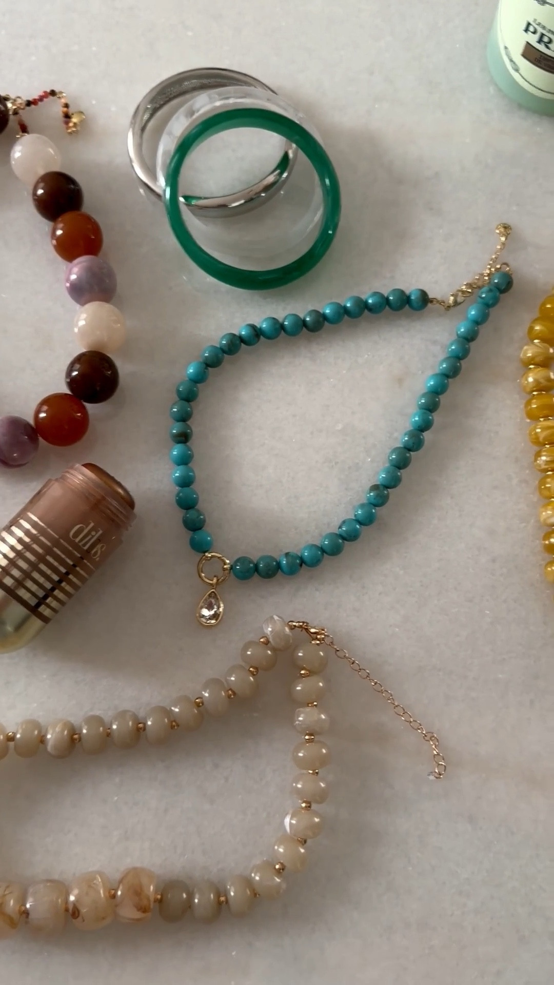 Colorful beads for spring are back and I’m here for it 💛🌸!  
The easiest way to freshen up a neutral outfit is adding a little pop of color. I love layering these with my everyday dainty pieces or letting them stand alone with a simple tee.🤍




spring jewelry. colorful bead necklace. layered necklaces. Amazon jewelry finds. affordable accessories. spring outfit ideas.

#LTKootd #LTKSeasonal #LTKSwim