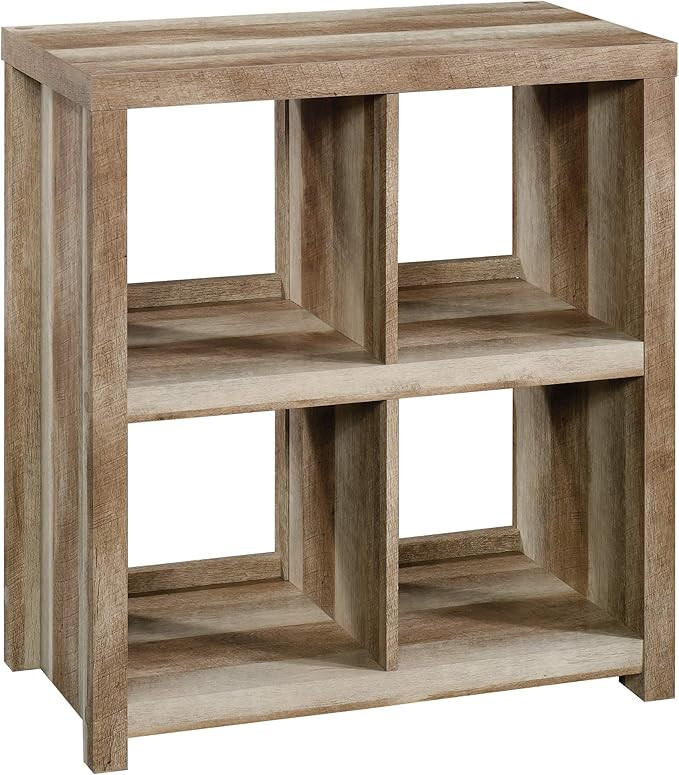 Sauder HomePlus 4-Cube Bookcase, Lintel Oak finish | Amazon (US)