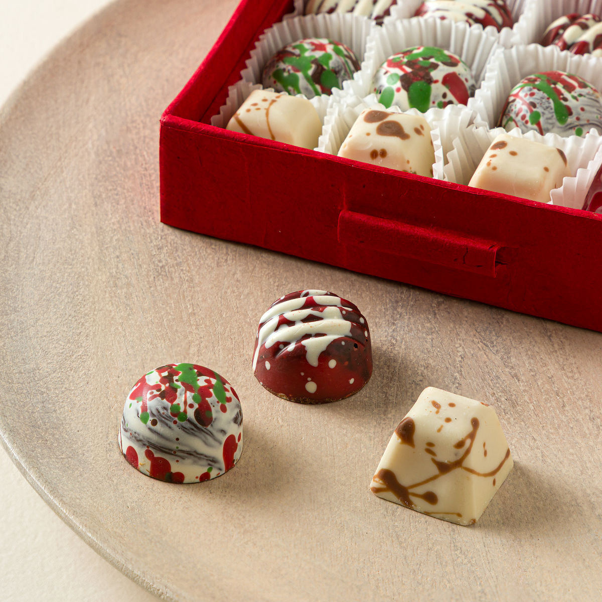 Artisan Holiday Chocolate Truffles | UncommonGoods