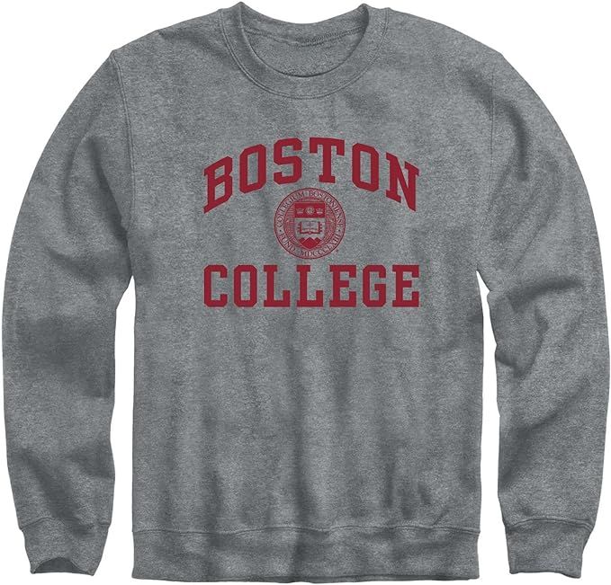 Barnesmith Crewneck Sweatshirt, Unisex, Cotton/Poly Blend, Heritage Logo, Charcoal Grey | Amazon (US)