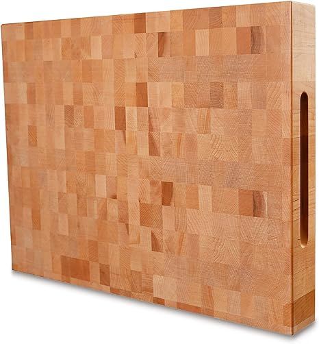 CONSDAN Cutting Board, USA Grown Hardwood, Butcher Block Hard Maple with Invisible Inner Handle, ... | Amazon (US)