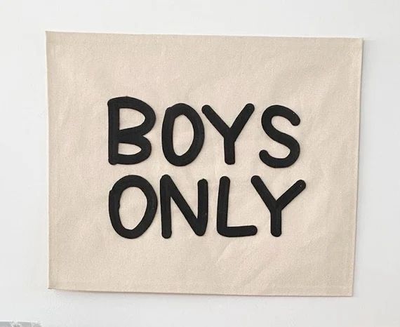 Custom Boys Only Flag | Etsy | Etsy (US)