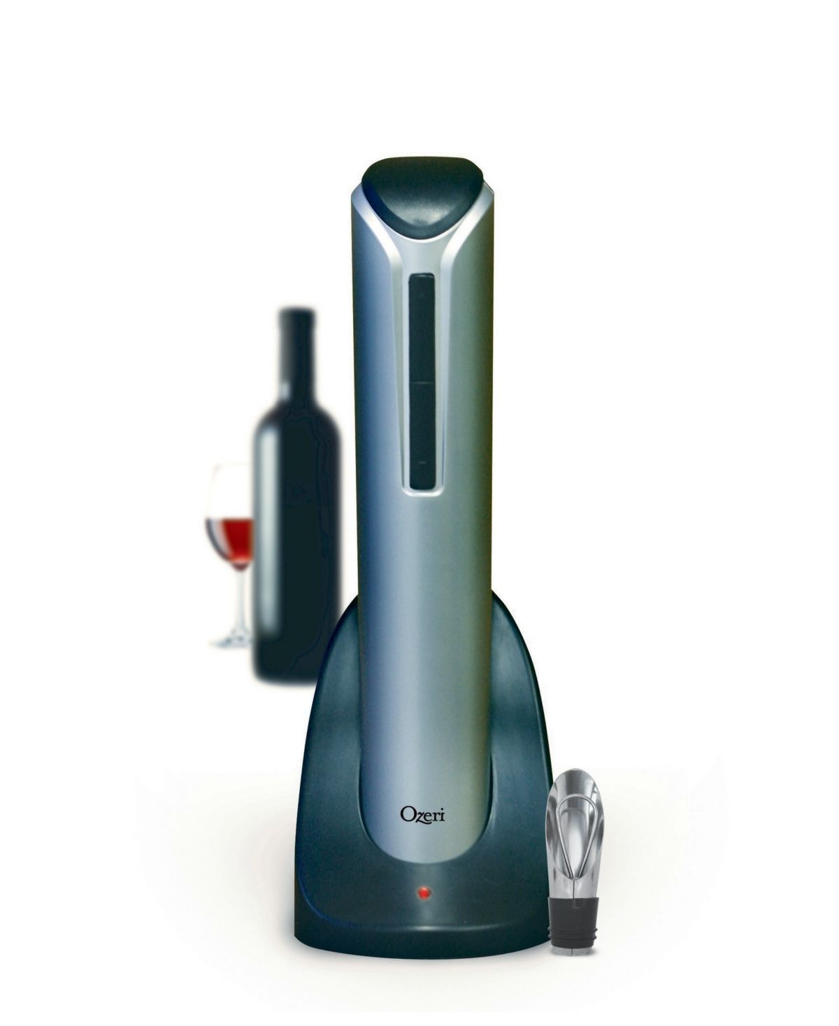 Ozeri Pro Electric Wine Bottle Opener with Pourer, Stopper and Foil Cutter | Macys (US)