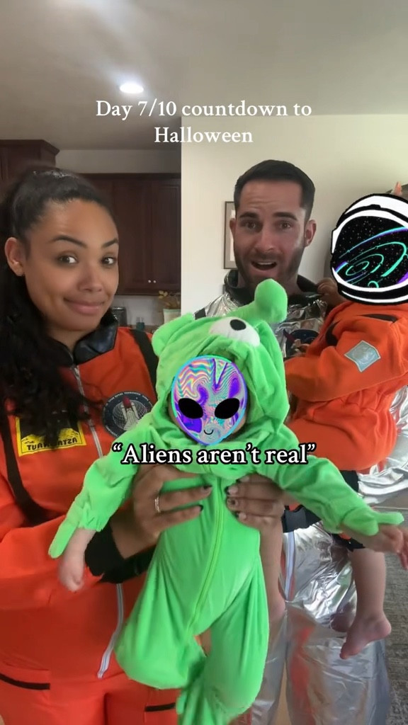 Family space themed costume! So fun to add this cutie alien to the astronaut costumes 

#LTKFamily #LTKBaby #LTKHalloween