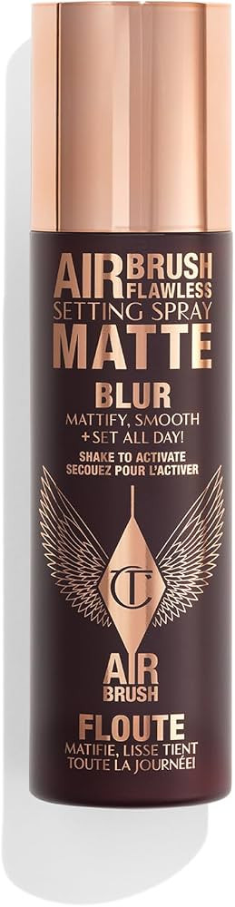 Charlotte Tilbury Airbrush Flawless Matte Setting Spray \u2013 Ulta-Fine Mist to Prime & Set Make... | Amazon (US)