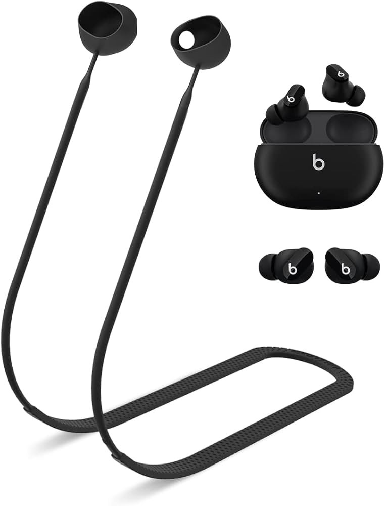SUIHUOJI for Beats Studio Buds Strap, Soft Silicone Special Anti-Skid Design Sports Anti Lost Str... | Amazon (US)