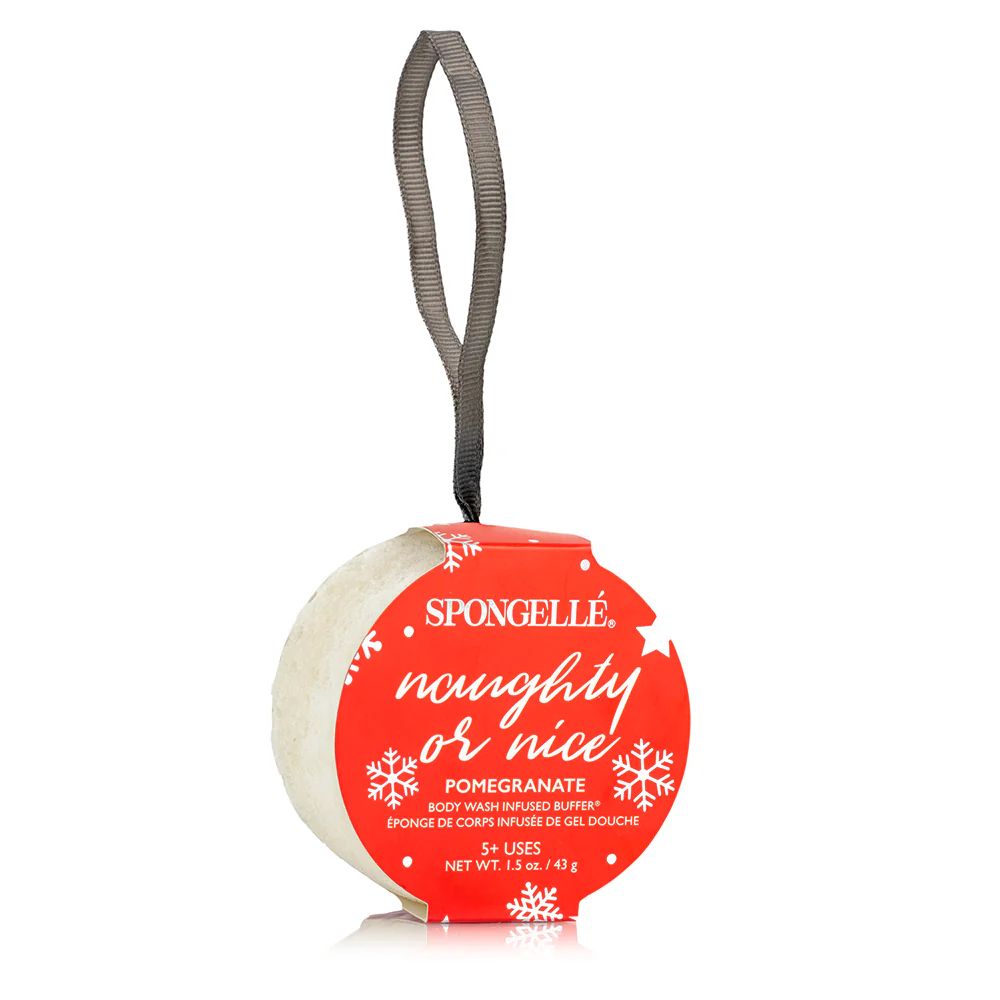 Naughty or Nice | Holiday Ornament | Spongelle