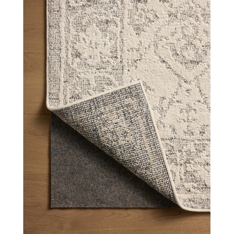 Magnolia Home by Joanna Gaines x Loloi Gigi Ivory / Stone Area Rug | Wayfair North America