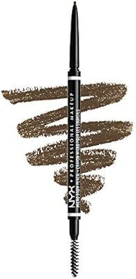 NYX PROFESSIONAL MAKEUP Micro Brow Pencil, Eyebrow Pencil, Ash Brown | Amazon (US)