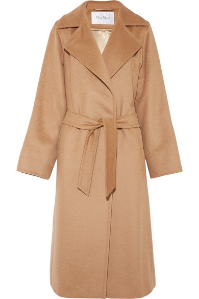 Belted camel hair coat | NET-A-PORTER (UK & EU)