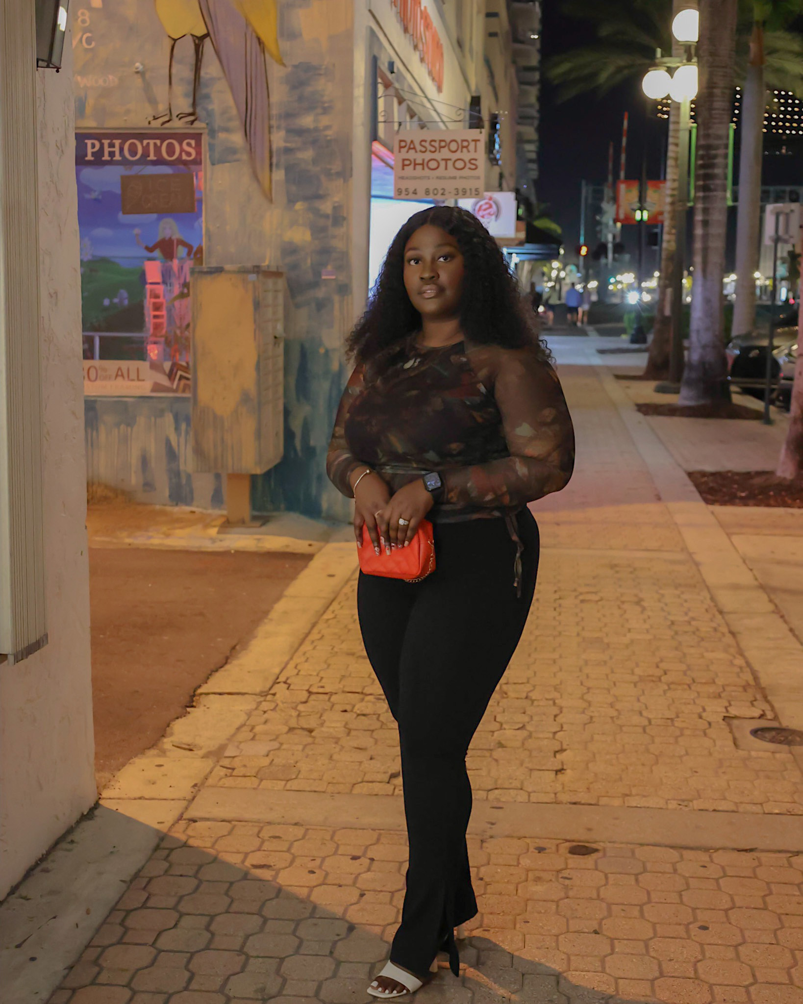Casual but classy fit for dinner date. Compliments all curves. The bag brings out just the pop of color needed while complimenting this top.

#LTKstyletip #LTKcurves #LTKunder100
