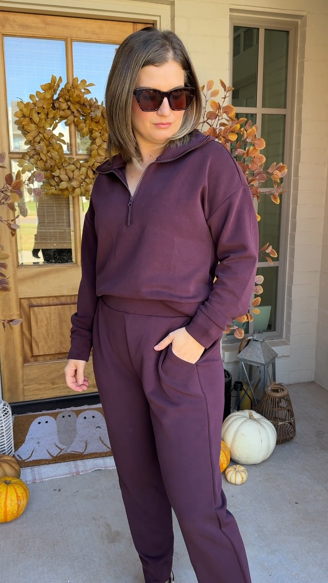 Comfiest scuba knit set from Walmart!

#LTKootd