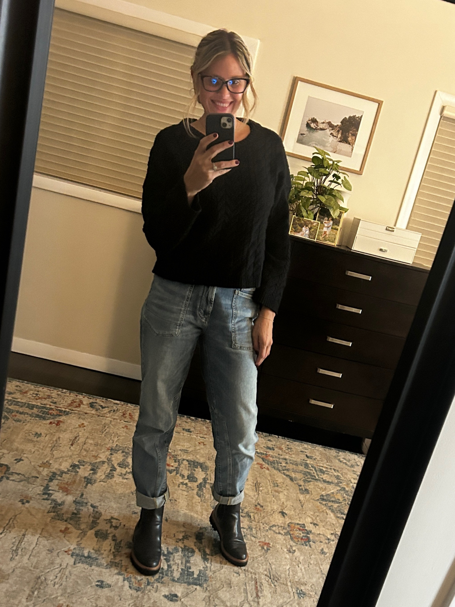 These jeans are perfect for dressing up with flats or styling down  

#LTKSeasonal #LTKShoeCrush #LTKStyleTip