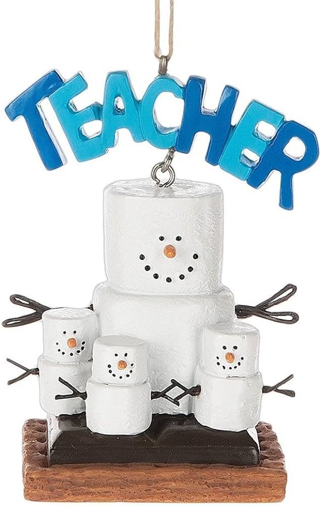 Midwest-CBK Smores Teacher Banner and Students Resin Christmas Ornament Figurine | Amazon (US)