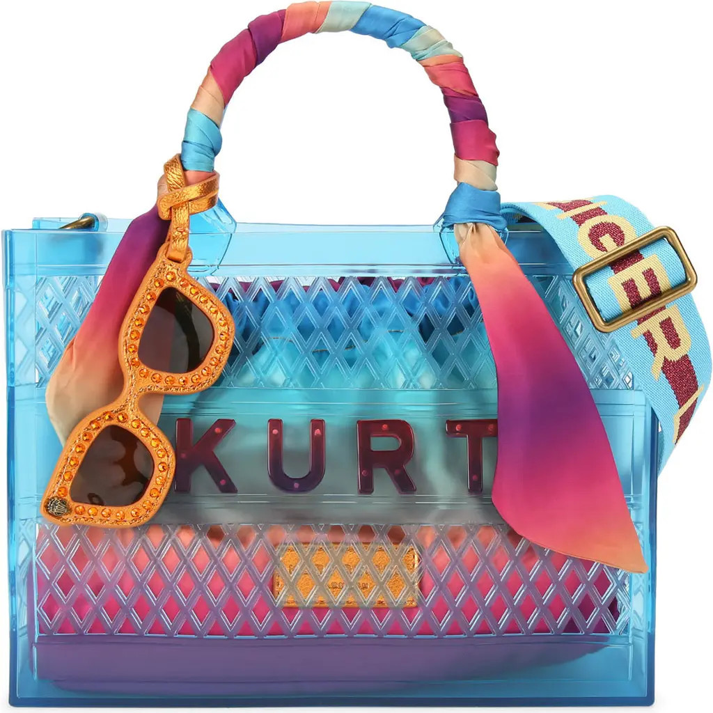 Kurt Geiger London Small Jelly Tote Bag in Blue at Nordstrom | Nordstrom