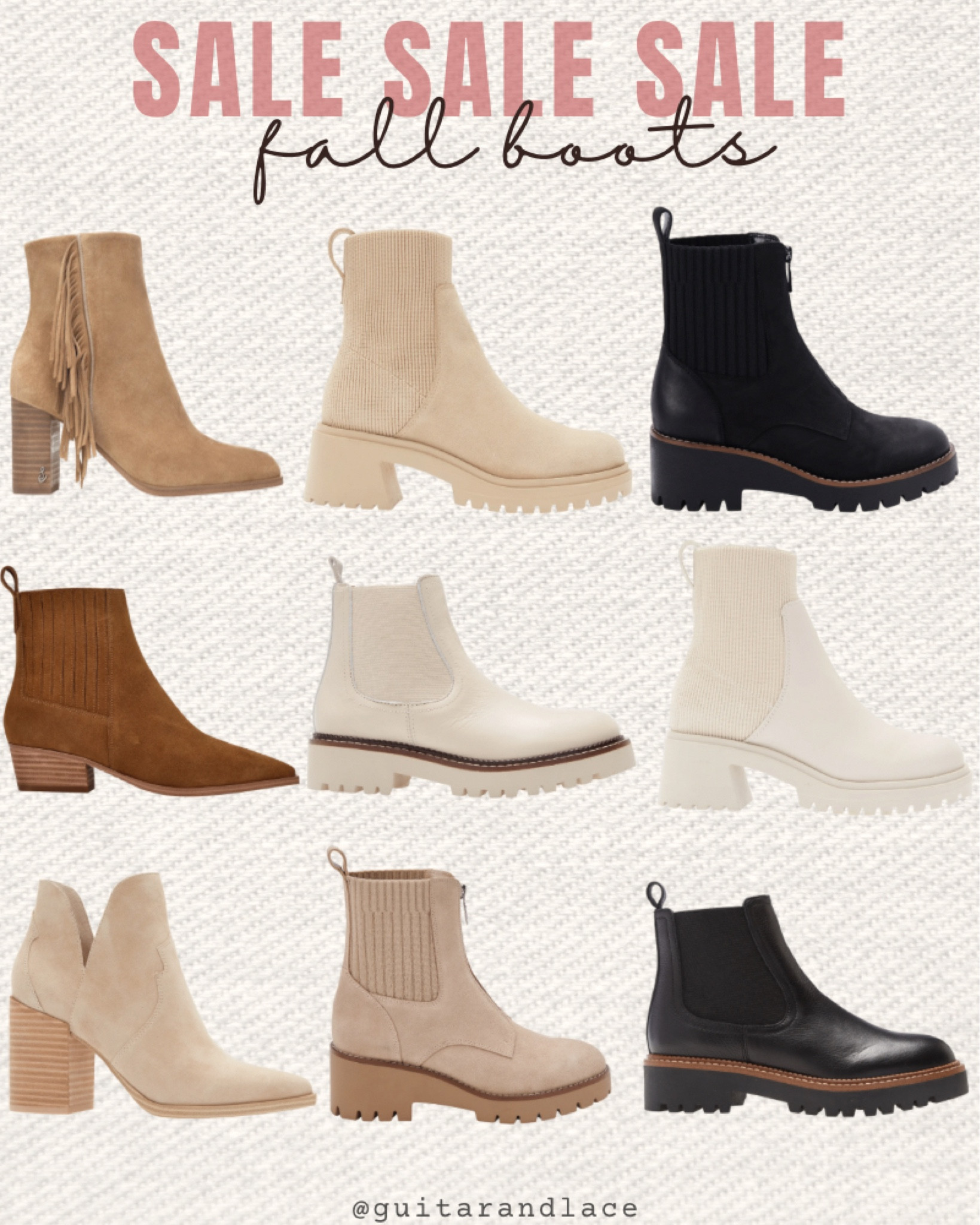 Fall boots. Booties. Black boots. Lug boots. 

#LTKsalealert #LTKshoecrush #LTKSeasonal