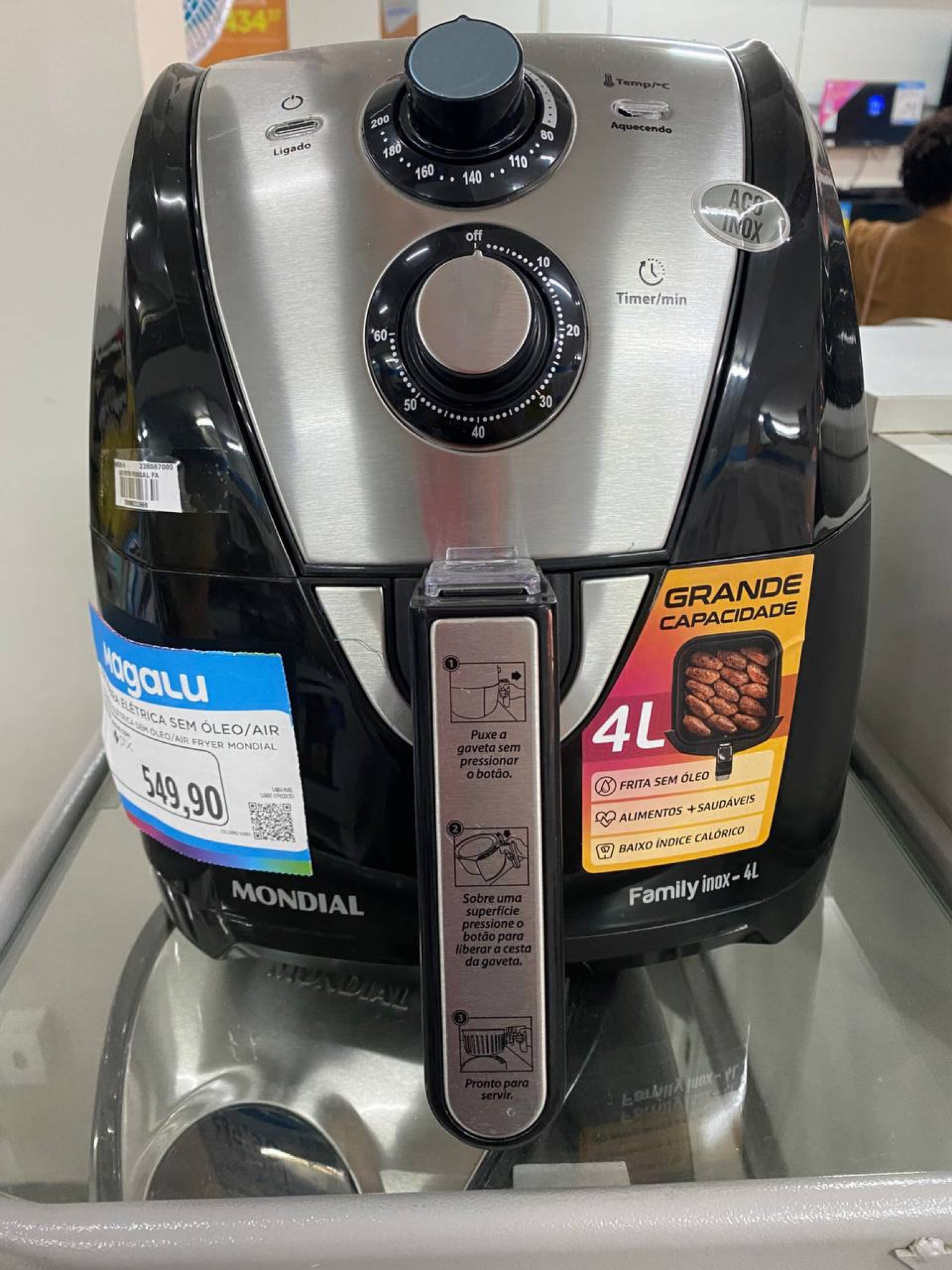 A Fritadeira da Mondial é uma opção prática e eficiente para quem busca uma forma mais saudável de preparar alimentos fritos. Com seu design compacto e moderno, o aparelho se destaca pela facilidade de uso e pela tecnologia de fritura sem óleo.

#LTKFitness #LTKbrasil #LTKfamily