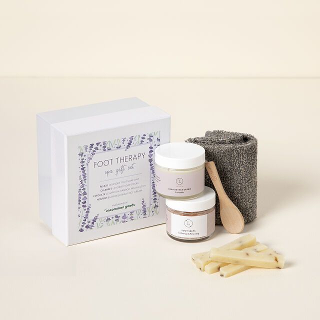 Foot Therapy Spa Gift Set | UncommonGoods