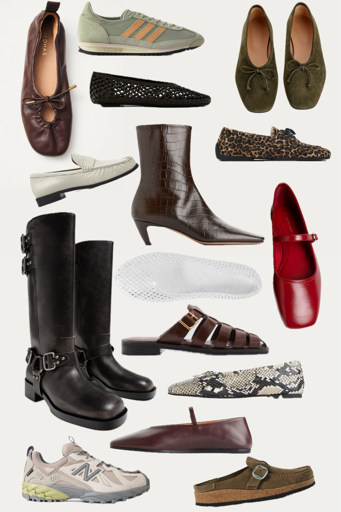 Autum shoes, ballet flats, boots 

#LTKstyletip #LTKautumn #LTKshoes