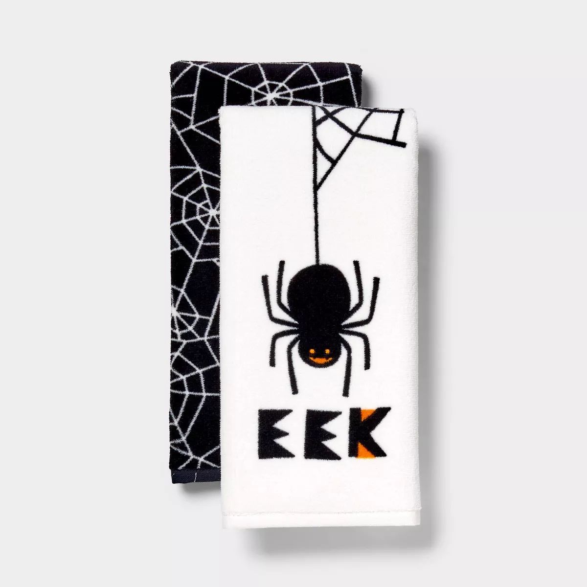 2pk Spider Halloween Kitchen Terry Towels - Hyde & EEK! Boutique™ | Target
