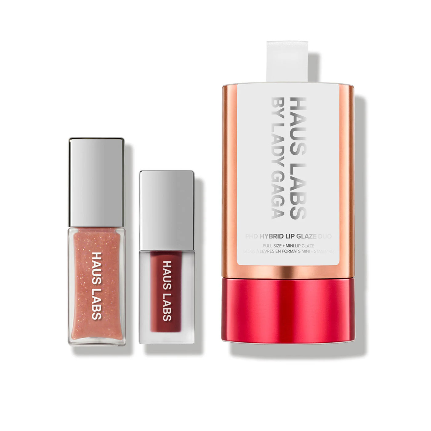 PHD HYBRID INNOVATION PLUMPING LIP GLAZE DUO | Haus Labs
