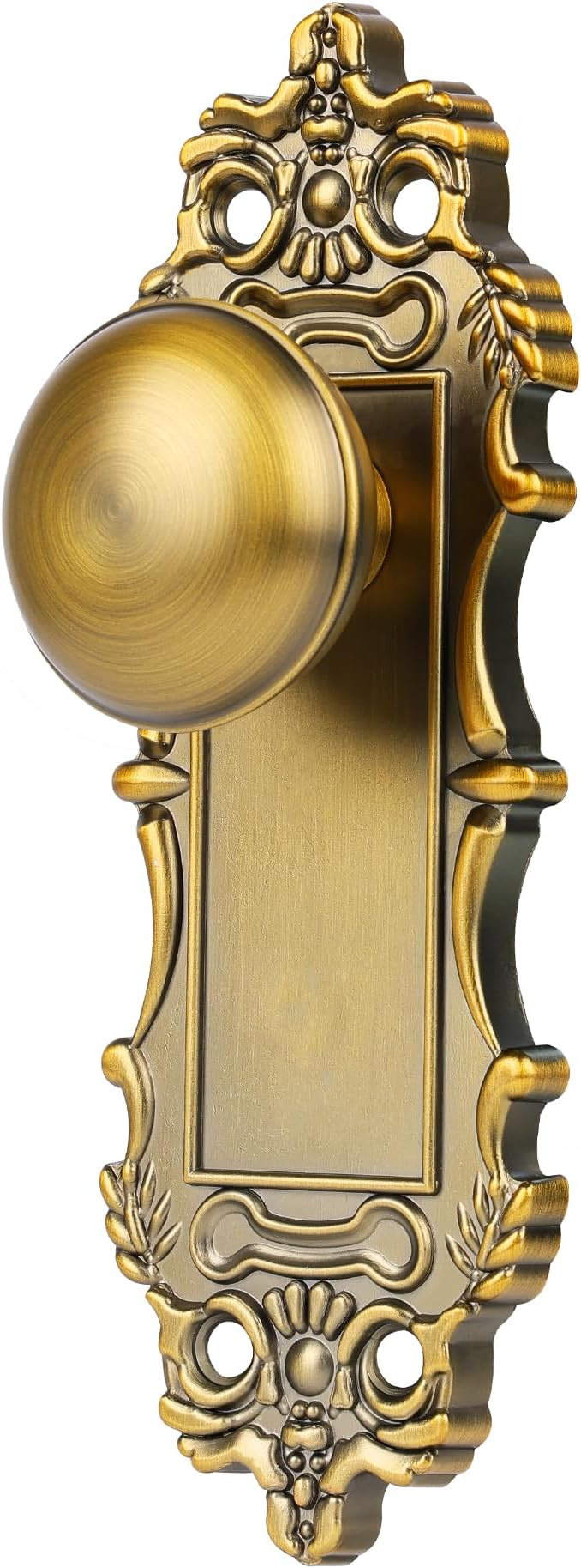 Vintage Brass Dummy Door Knob Interior, Antique Old Style Door Knob Replacement for Closet Vintag... | Amazon (US)