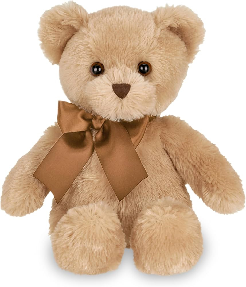 Bearington Collection Lil' Honey The Brown Teddy Bear Plush, 12 Inch Bear Stuffed Animal | Amazon (US)